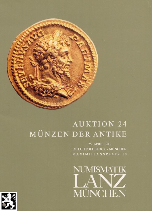 Lanz ( München ) Auktion 24 (1983) ANTIKE - Römische Republik & Kaiserzeit ,Griechen ,Kelten ,Byzanz
