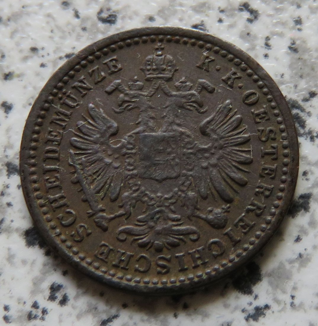 Österreich K & K 5/10 Kreuzer 1885   