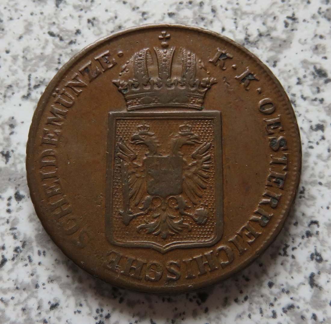  Österreich K & K 2 Kreuzer 1848 A   