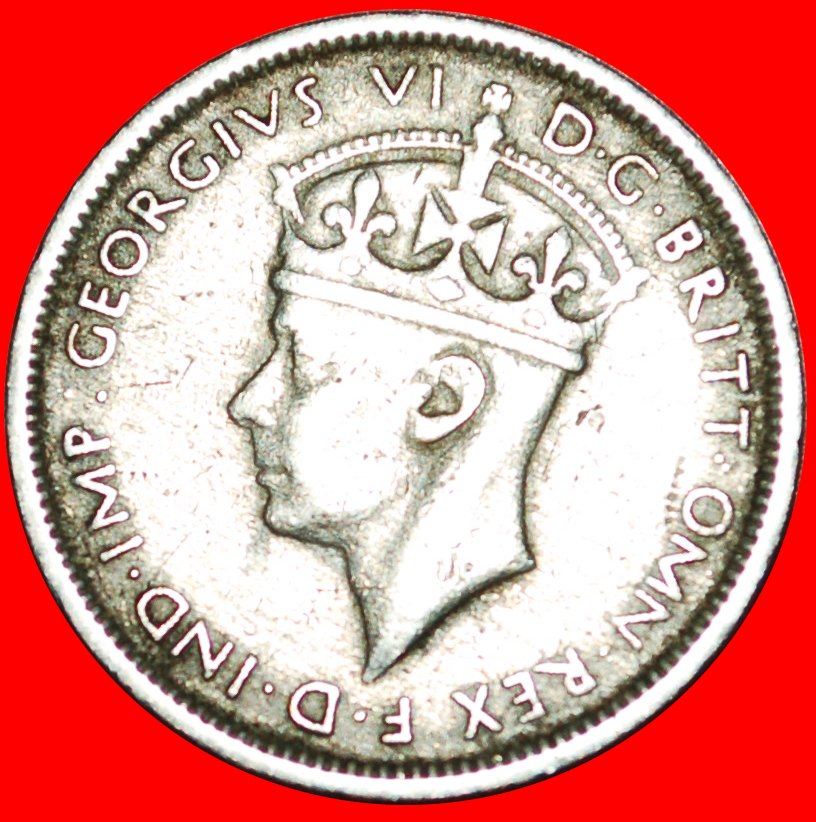  * GROSSBRITANNIEN: BRITISCH-WESTAFRIKA ★ 3 PENCE 1938H! GEORG VI. 1937-1952 OHNE VORBEHALT!   