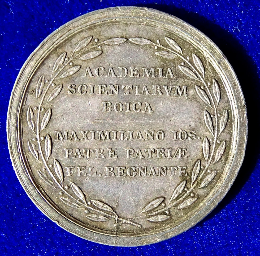  Bayern, Akademie der Wissenschaften, silberner Prämien- Token 1807 (o.J.)   