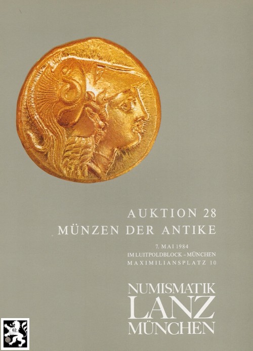  Lanz ( München ) Auktion 28 (1984) ANTIKE - Römische Republik & Kaiserzeit ,Griechen ,Kelten ,Byzanz   