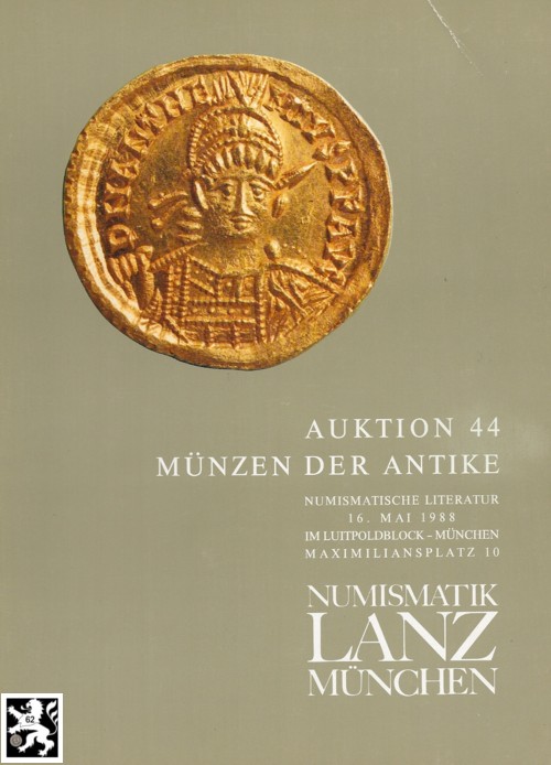  Lanz ( München ) Auktion 44 (1988) ANTIKE - Römische Republik & Kaiserzeit ,Griechen ,Kelten ,Byzanz   