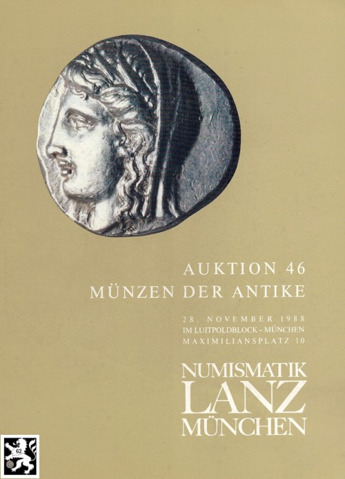  Lanz ( München ) Auktion 46 (1988) ANTIKE - Römische Republik & Kaiserzeit ,Griechen ,Kelten ,Byzanz   