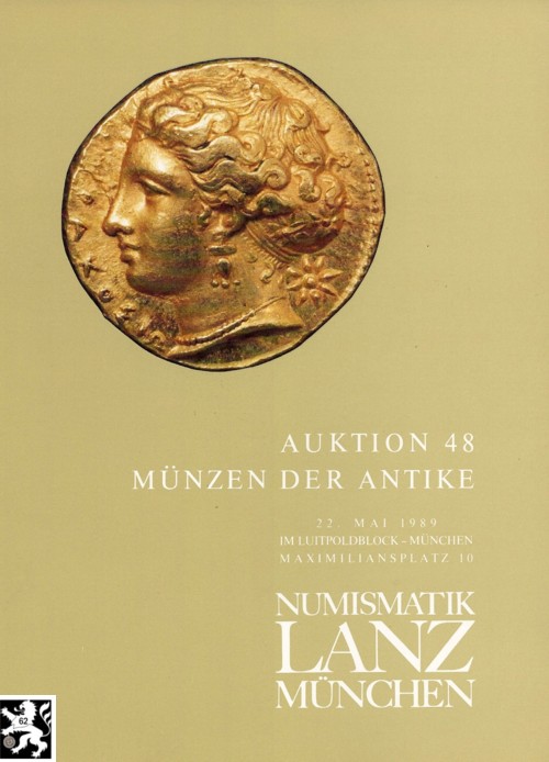  Lanz ( München ) Auktion 48 (1989) ANTIKE - Römische Republik & Kaiserzeit ,Griechen ,Kelten ,Byzanz   