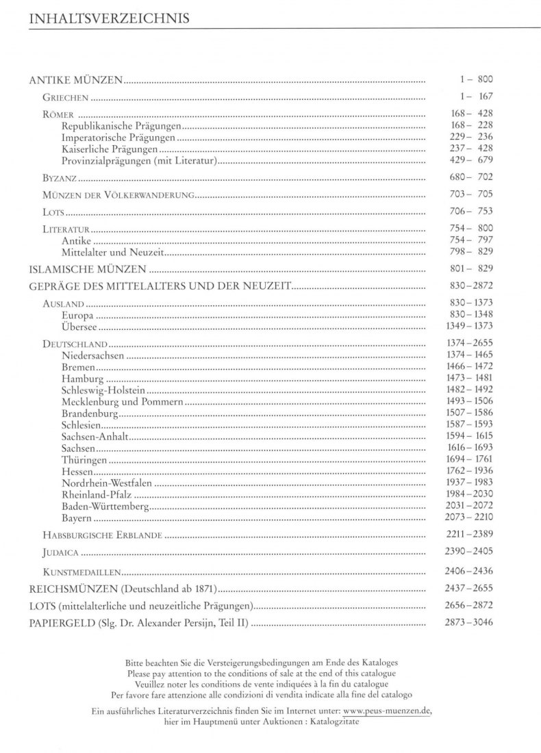  Busso Peus (Frankfurt) Auktion 406 (2012) Mittelalter -Neuzeit ua Papiergeld-Sammlung Persijn Teil 2   