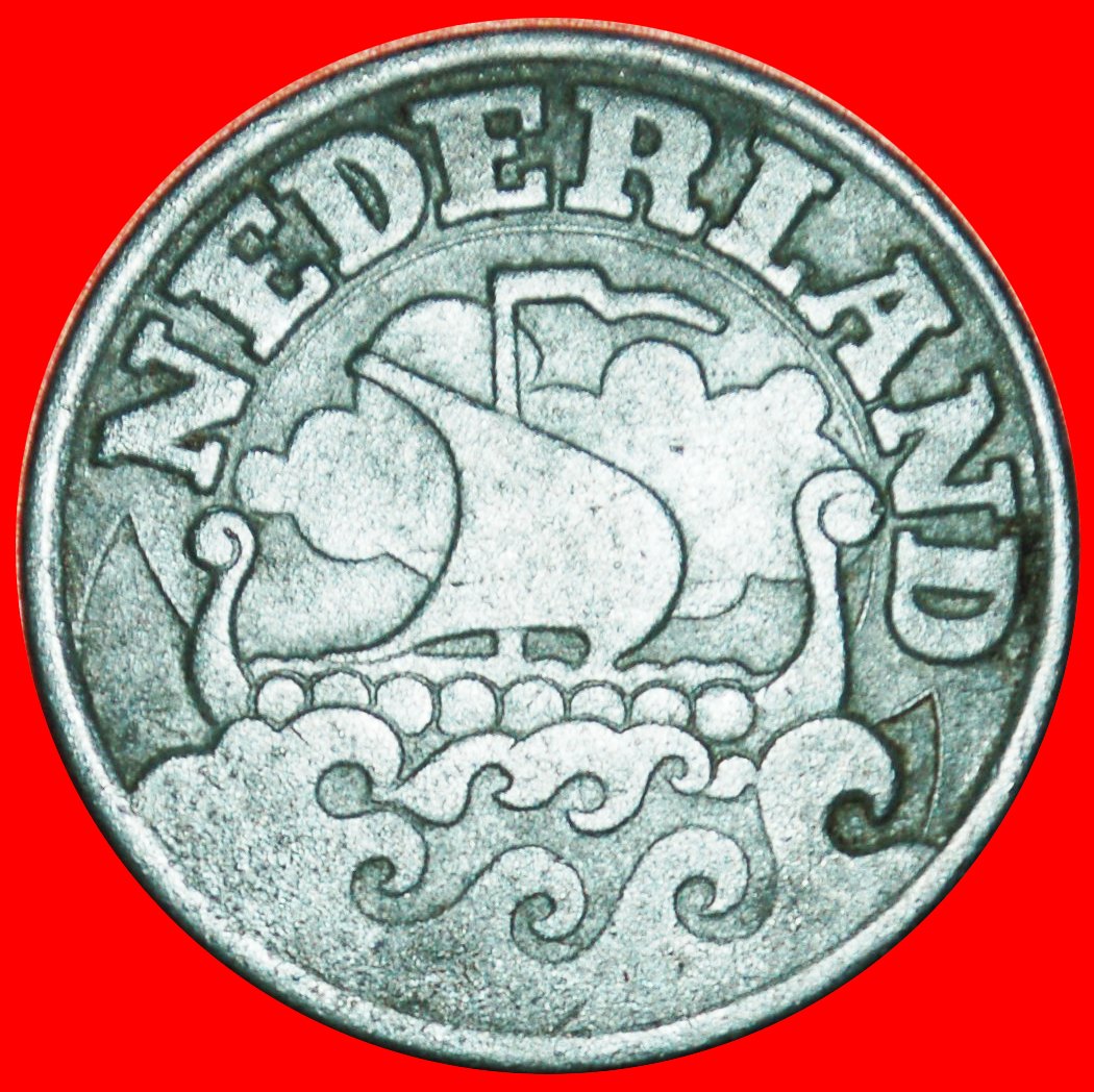  * OCCUPATION by GERMANY SHIP (1941-1943): NETHERLANDS ★ 25 CENTS 1941! ERROR LOW START ★ NO RESERVE!   
