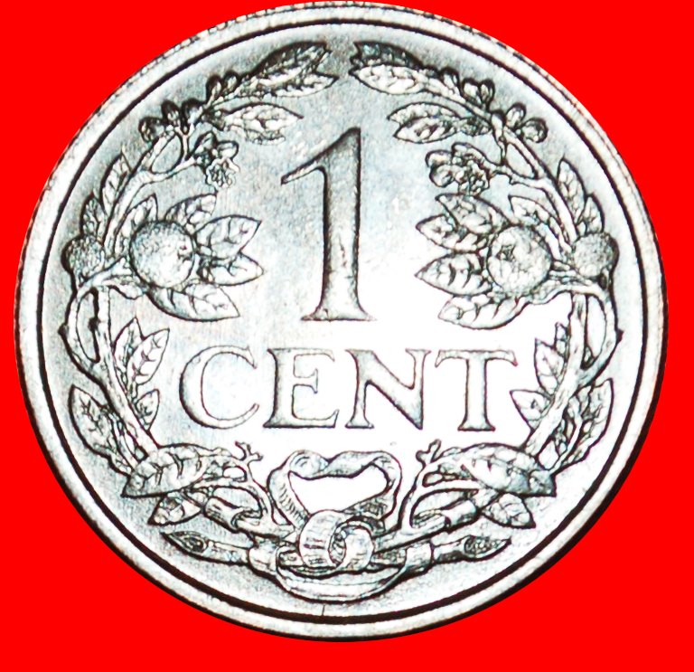 * RAMPANT LION (1913-1941): NETHERLANDS ★ 1 CENT 1939! WILHELMINA 1890-1948★LOW START ★ NO RESERVE!