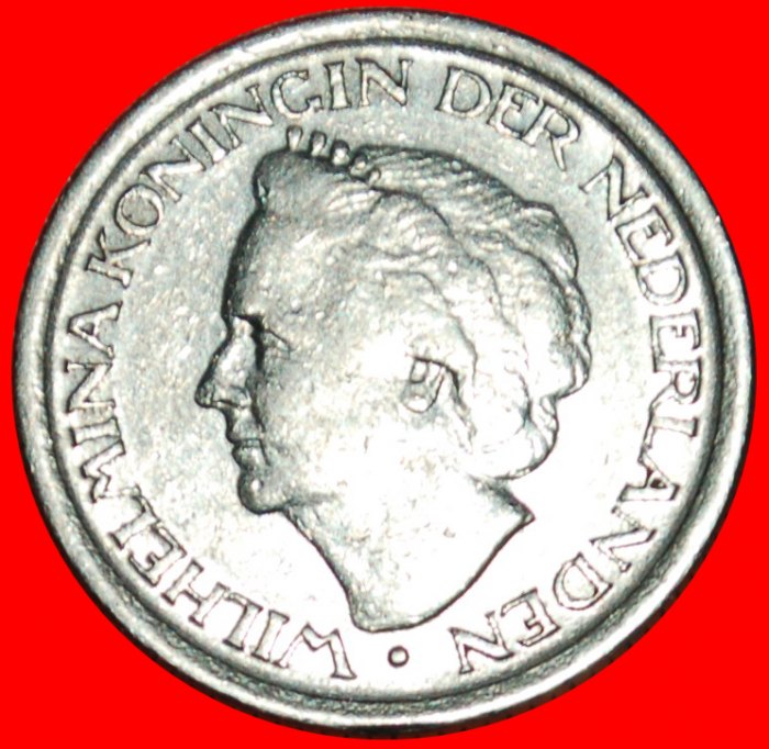 * PORTRAIT LEFT: NETHERLANDS ★ 25 CENTS 1948! WILHELMINA (1890-1948)★LOW START ★ NO RESERVE!