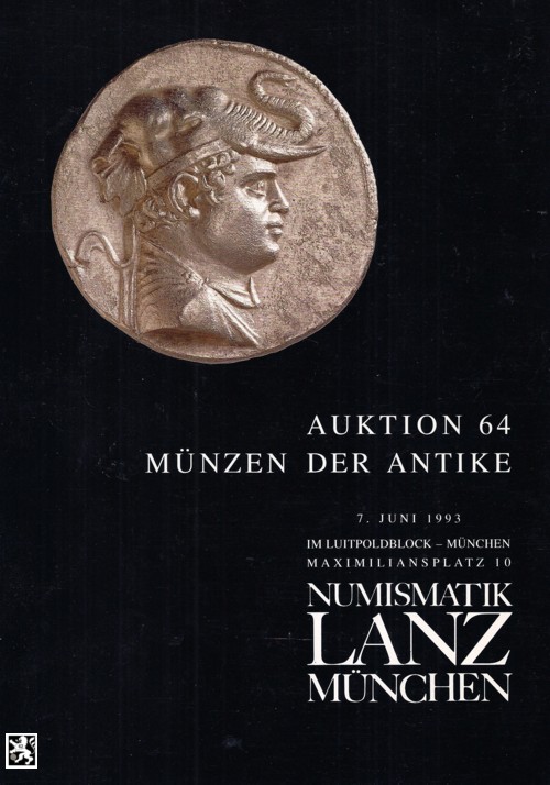  Lanz ( München ) Auktion 64 (1993) ANTIKE - Römische Republik & Kaiserzeit ,Griechen ,Kelten ,Byzanz   