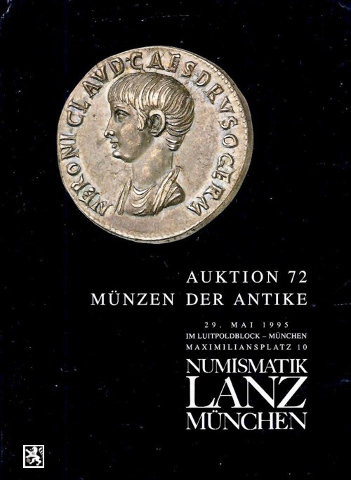  Lanz ( München ) Auktion 72 (1995) ANTIKE - Römische Republik & Kaiserzeit ,Griechen ,Kelten ,Byzanz   