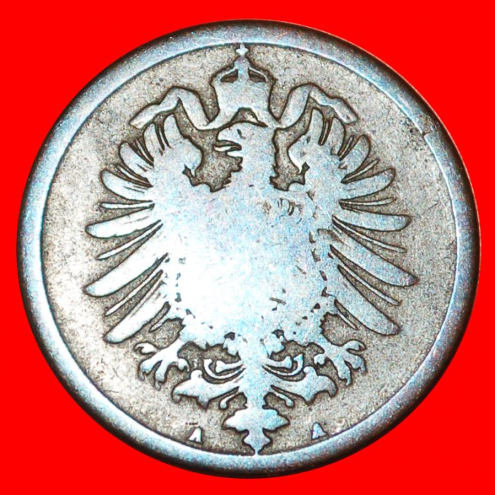  * EAGLE (1873-1877): GERMANY ★ 2 PFENNIG 1874A! WILLIAM I (1871-1888) LOW START ★ NO RESERVE!   