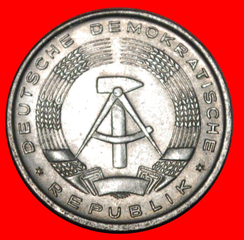  * HAMMER AND COMPASS (1963-1990): GERMANY ★ 10 PFENNIG 1965A! MINT LUSTRE! LOW START ★ NO RESERVE!   