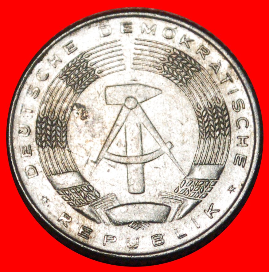  * HAMMER AND COMPASS (1958-1990): GERMANY ★ 50 PFENNIG 1971A! MINT LUSTRE! LOW START ★ NO RESERVE!   