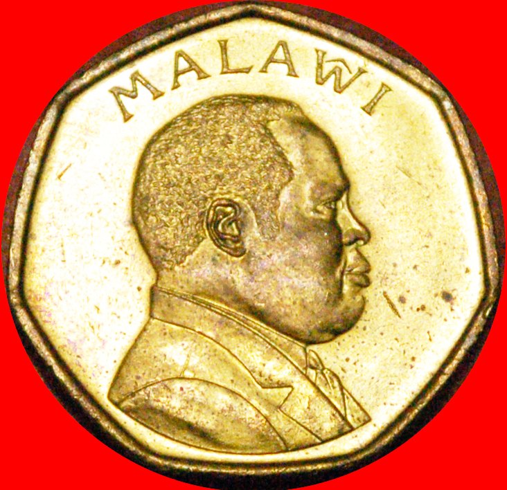  * HEPTAGON: MALAWI ★ 50 TAMBALA 1996! MINT LUSTRE! LOW START ★ NO RESERVE!   