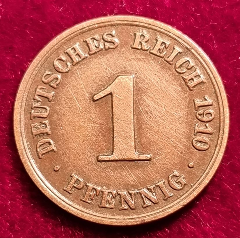 1431(2) 1 Pfennig (Kaiserreich) 1910/A in ss ...................................... von Berlin_coins
