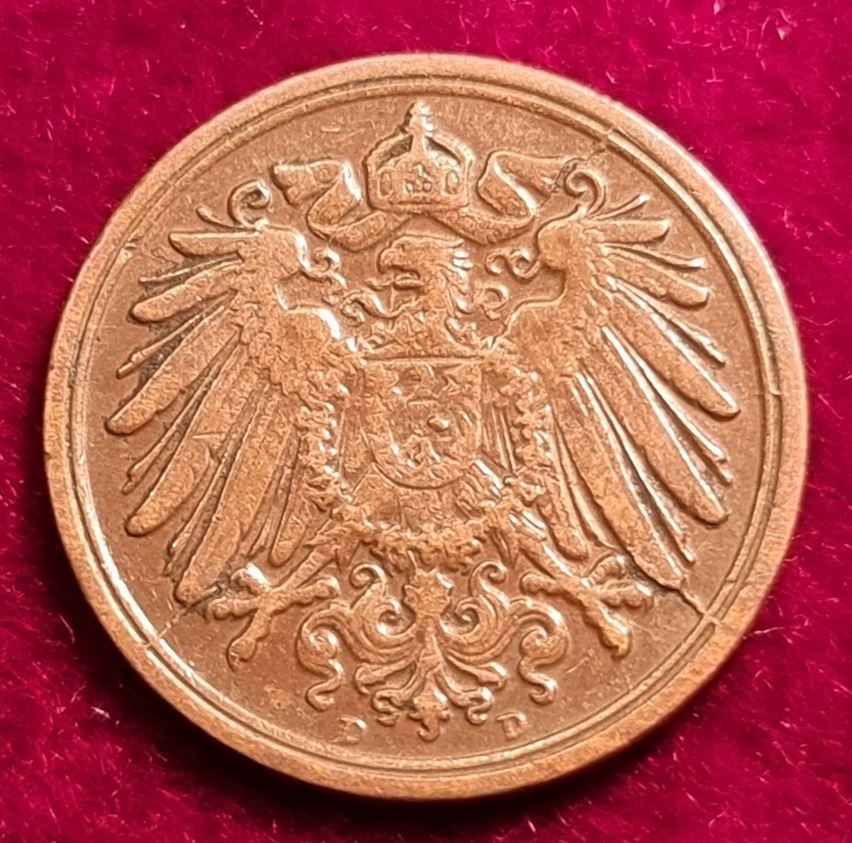  1438(2) 1 Pfennig (Kaiserreich) 1911/D in ss ...................................... von Berlin_coins   