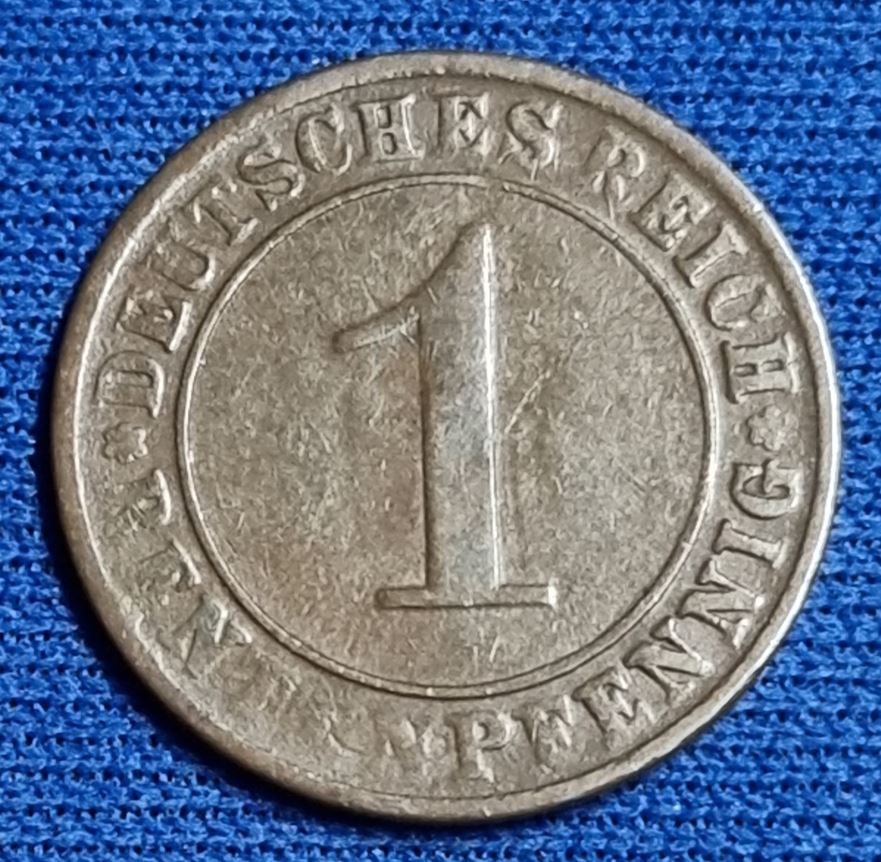  1469(6) 1 Rentenpfennig (Deutschland) 1923/E (Schwache Prägung) in ss ............. von Berlin_coins   