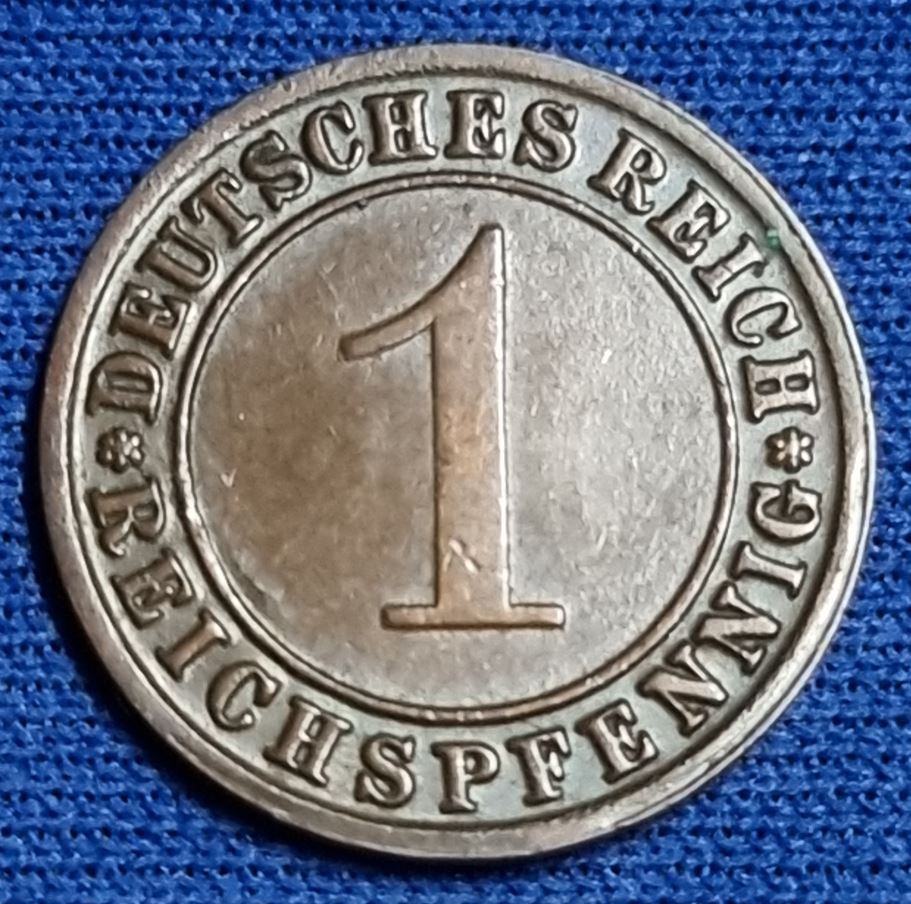  1505(5) 1 Reichspfennig (Weimarer Republik) 1930/F in ss-vz ....................... von Berlin_coins   