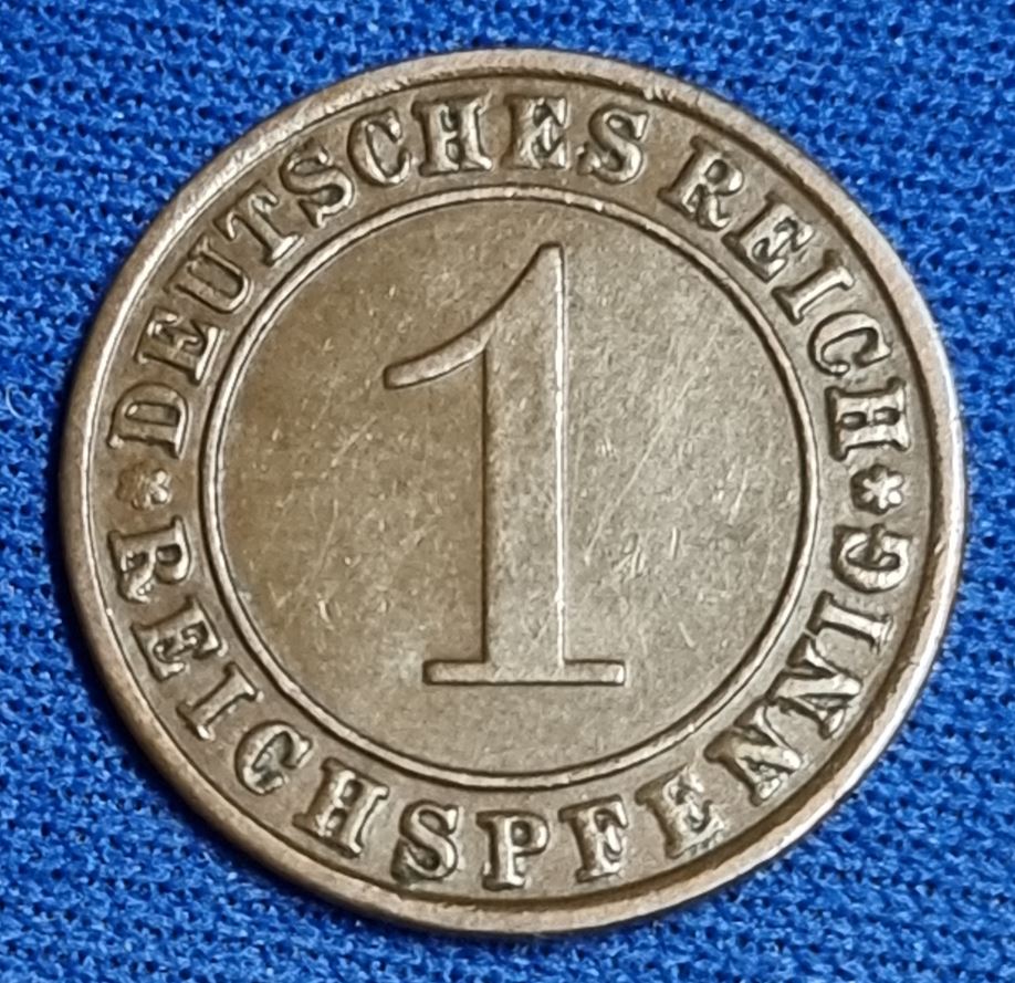  1507(5) 1 Reichspfennig (Weimarer Republik) 1931/A in vz .......................... von Berlin_coins   