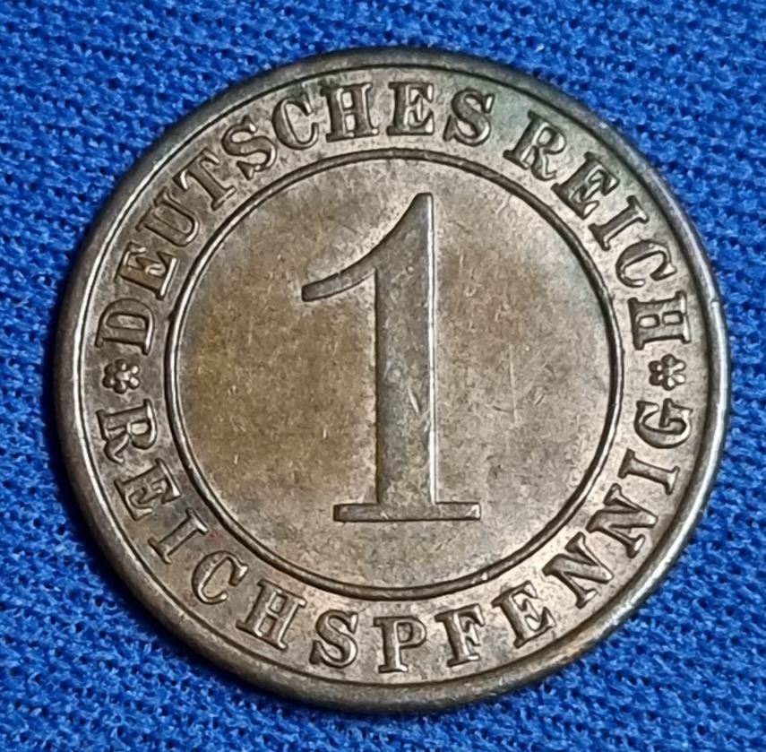  1509(5) 1 Reichspfennig (Weimarer Republik) 1931/A in vz ......................... von Berlin_coins   