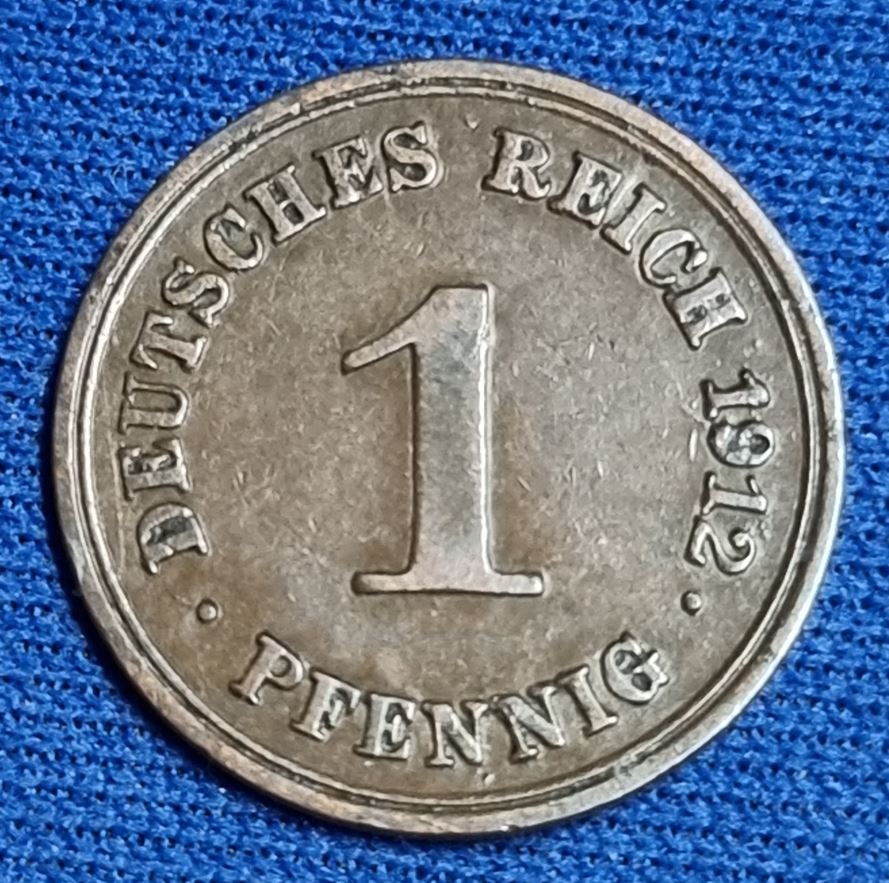  1445(5) 1 Pfennig (Kaiserreich) 1912/E in ss ...................................... von Berlin_coins   