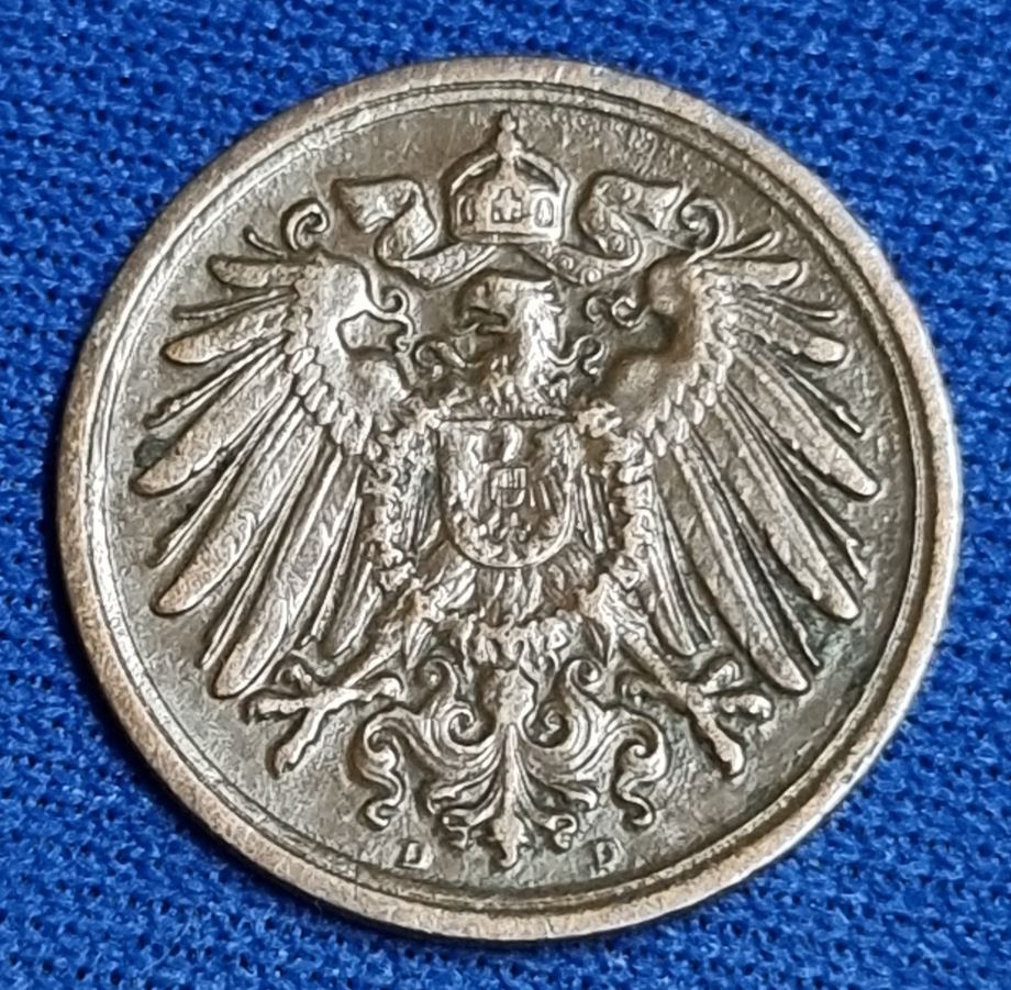  1450(3) 1 Pfennig (Kaiserreich) 1913/D in ss ...................................... von Berlin_coins   