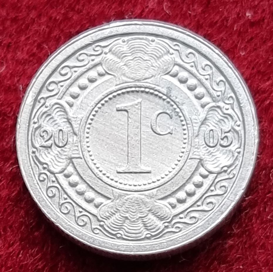 13030(3) 1 Cent (Niederländische Antillen) 2005 in UNC- .......................... von Berlin_coins