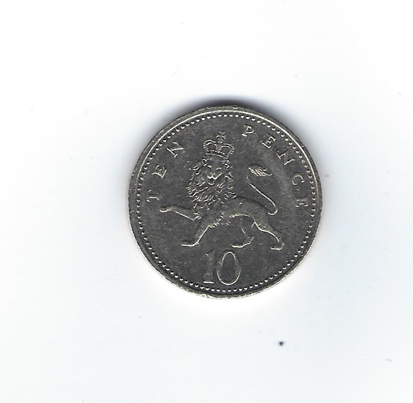  Großbritannien 10 Pence 1992   