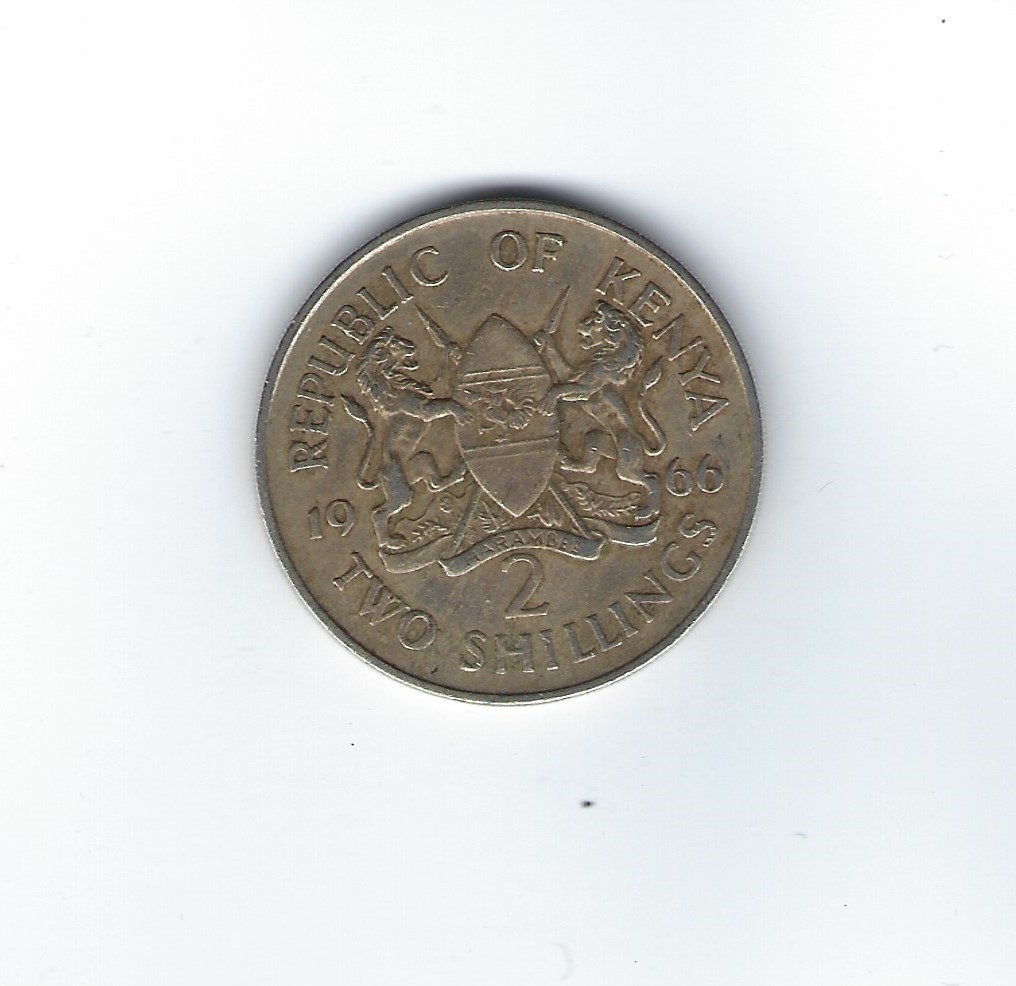  Kenia 2 Shillings 1966   