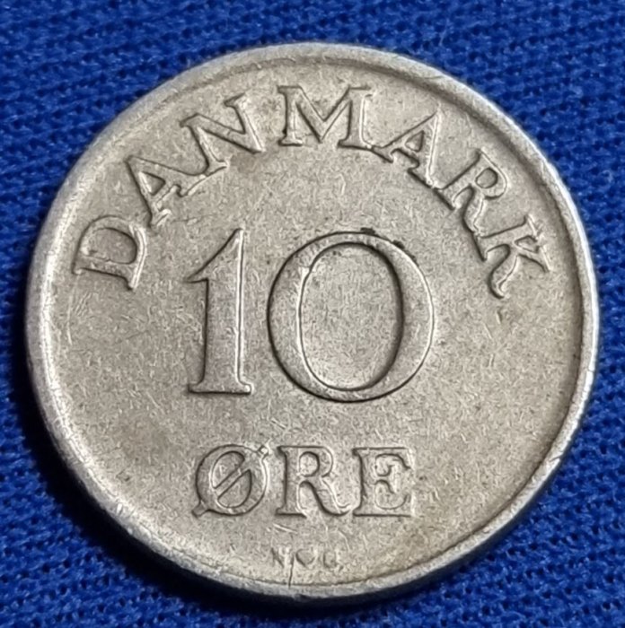  4722(3) 10 Öre (Dänemark) 1949 in ss .............................................. von Berlin_coins   