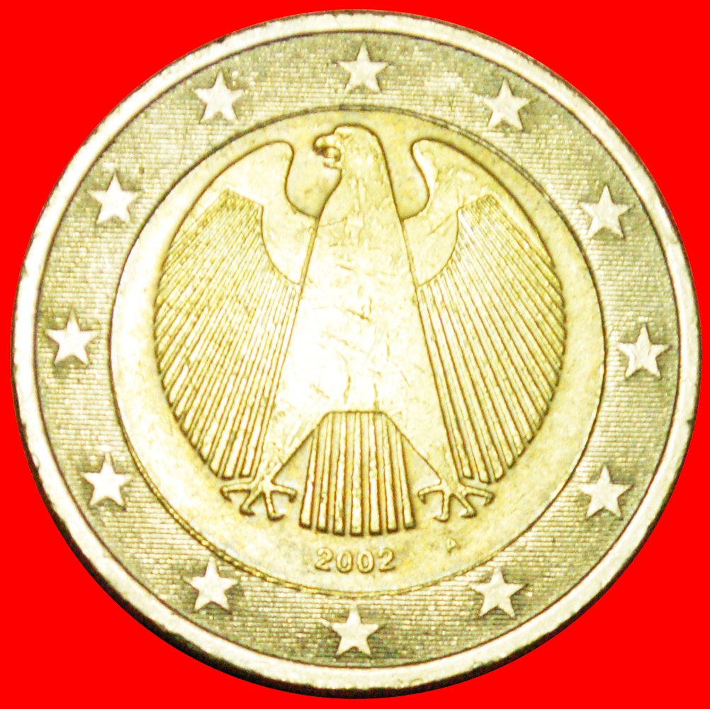 + PHALLISCHE TYP (2002-2006): DEUTSCHLAND ★ 2 EURO 2002A! OHNE VORBEHALT!