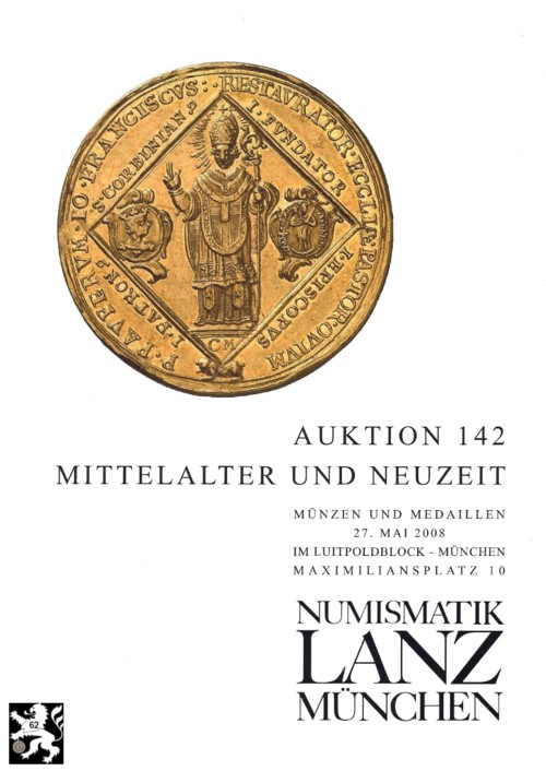  Lanz ( München ) Auktion 142 (2008) Sammlung Fulda Mittelalter ,Schatz von Königsberg vergraben 1675   