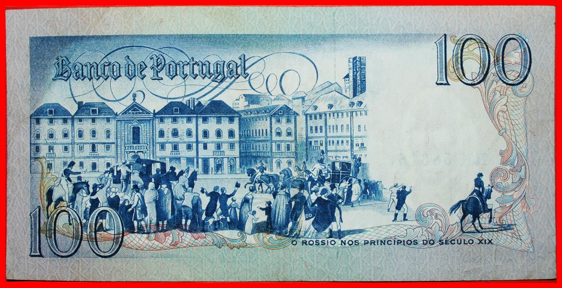  * ELMANO SADINO (1765-1805): PORTUGAL ★ 100 ESCUDO 1981 UNGEWÖHNLICH! OHNE VORBEHALT!   