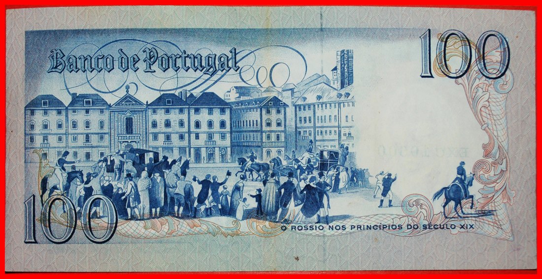  * ELMANO SADINO (1765-1805): PORTUGAL ★ 100 ESCUDO 1985! VERÖFFENTLICHT WERDEN! OHNE VORBEHALT!   