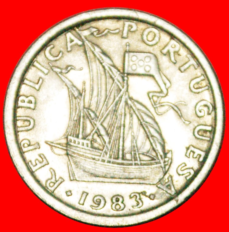 * SHIP (1963-1985): PORTUGAL ★ 2.50 ESCUDOS 1983!★LOW START ★ NO RESERVE!