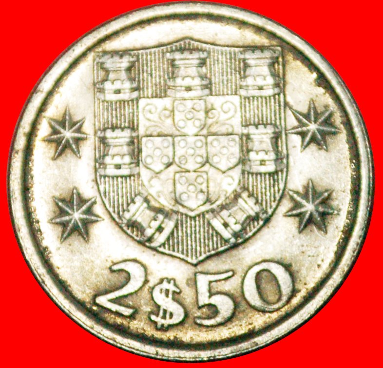  * SHIP (1963-1985): PORTUGAL ★ 2.50 ESCUDOS 1983!★LOW START ★ NO RESERVE!   