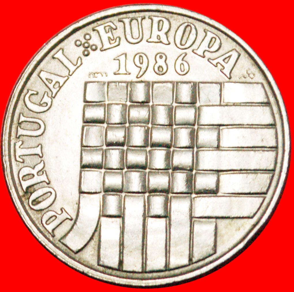  * EUROPÄISCHE GEMEINSCHAFT: PORTUGAL ★ 25 ESCUDOS 1986! STG! OHNE VORBEHALT!   