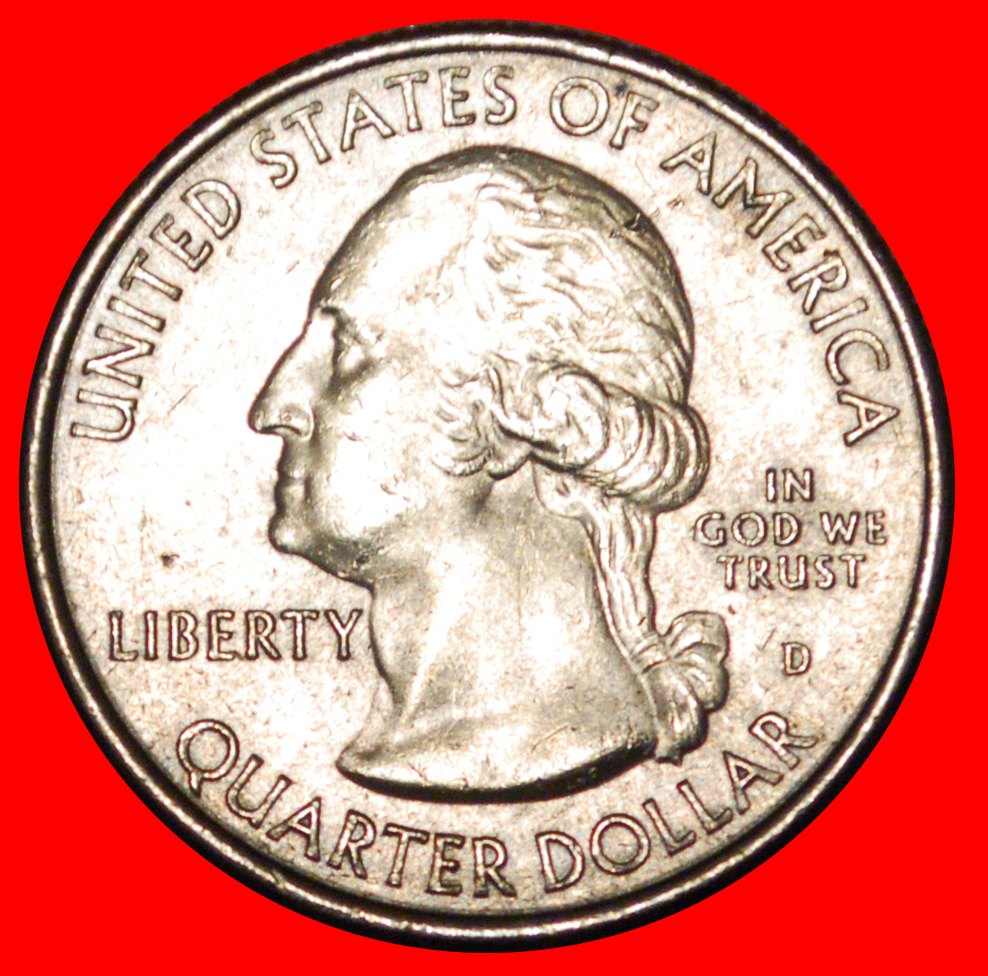  * WAFFE: USA ★ 1/4 DOLLAR 2016D uSTG STEMPELGLANZ! WASHINGTON (1789-1797) OHNE VORBEHALT!   