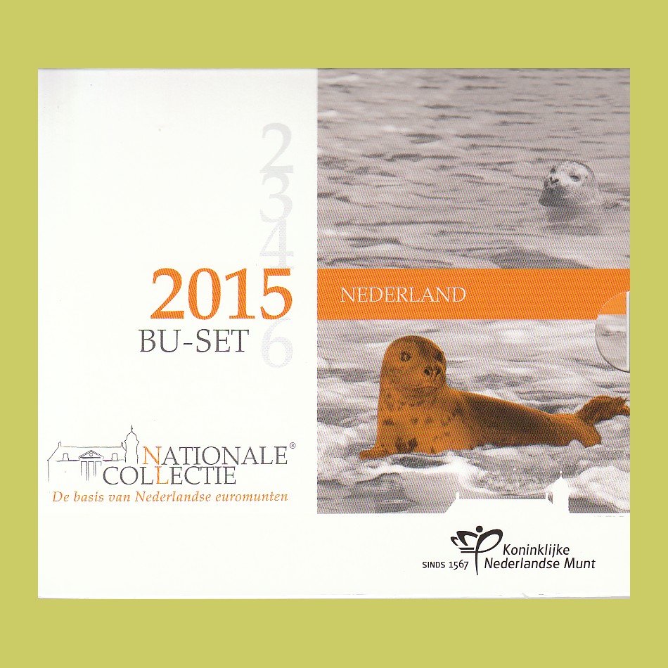  Offiz. Euro-KMS Niederlande *Nationale Collectie - Wattenmeer* 2015   