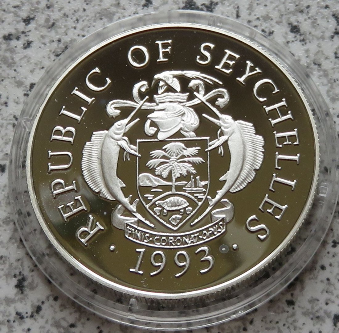  Seychellen 25 Rupees 1993   