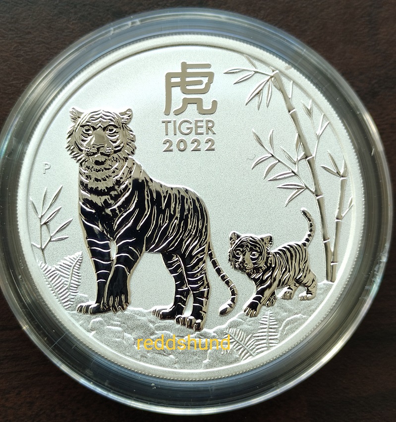  Jahr des Tigers -  Lunar III Serie    50 Cent 2022   Australien  BU   