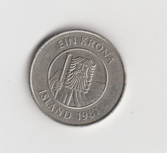  1 Krona Island 1981 (M701)   