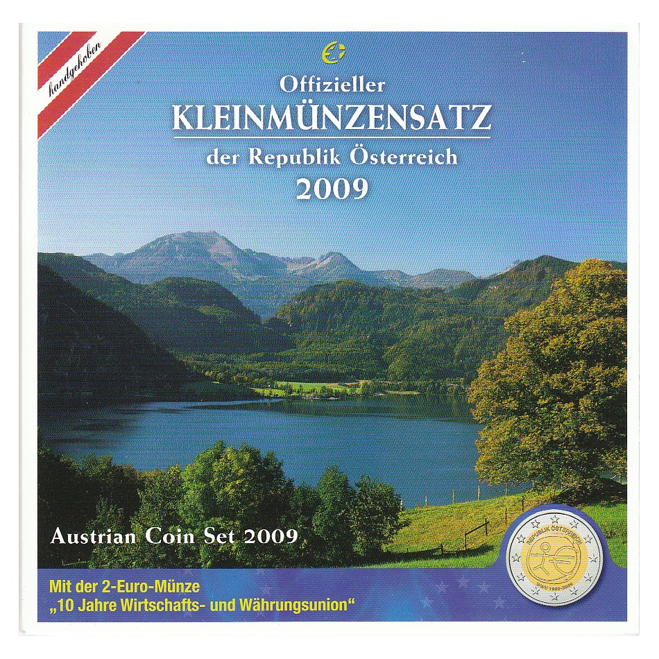  Offiz. Euro-KMS Österreich *10 Jahre Währungsunion* 2009 *hgh*   