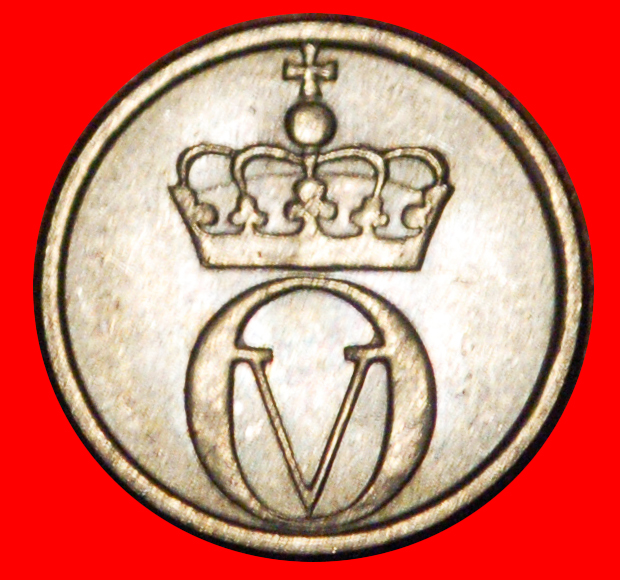  * HONEYBEE (1959-1973): NORWAY ★10 ORE 1964 MINT LUSTRE! OLAV V (1957-1991)  LOW START ★ NO RESERVE!   