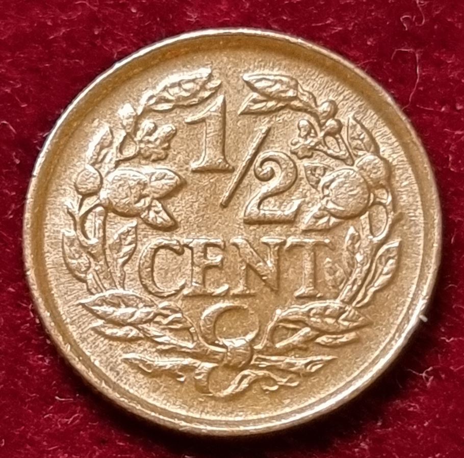  11099(1) 1/2 Cent (Niederlande) 1938 in vz ........................................ von Berlin_coins   