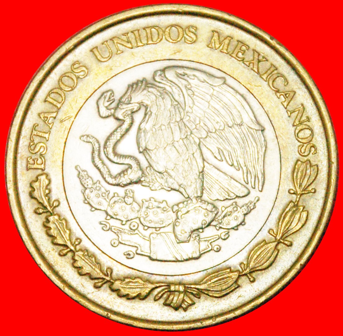  * SUN STONE (1997-2023): MEXICO ★ 10 PESOS 2007 FIRE MASK! TO BE PUBLSIHED! LOW START ★ NO RESERVE!   