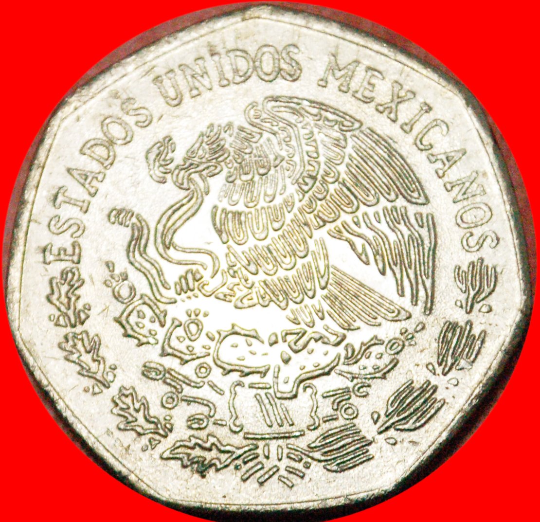  * SIEBENECKIG: MEXIKO ★ 10 PESO 1982! HIDLAGO (1753-1811)★OHNE VORBEHALT!   