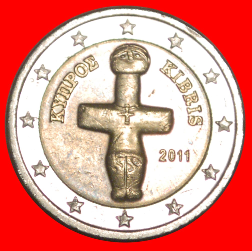 * GRIECHENLAND (2008-2021): ZYPERN ★ 2 EURO 2011 INTERESSANTES JAHR! OHNE VORBEHALT!