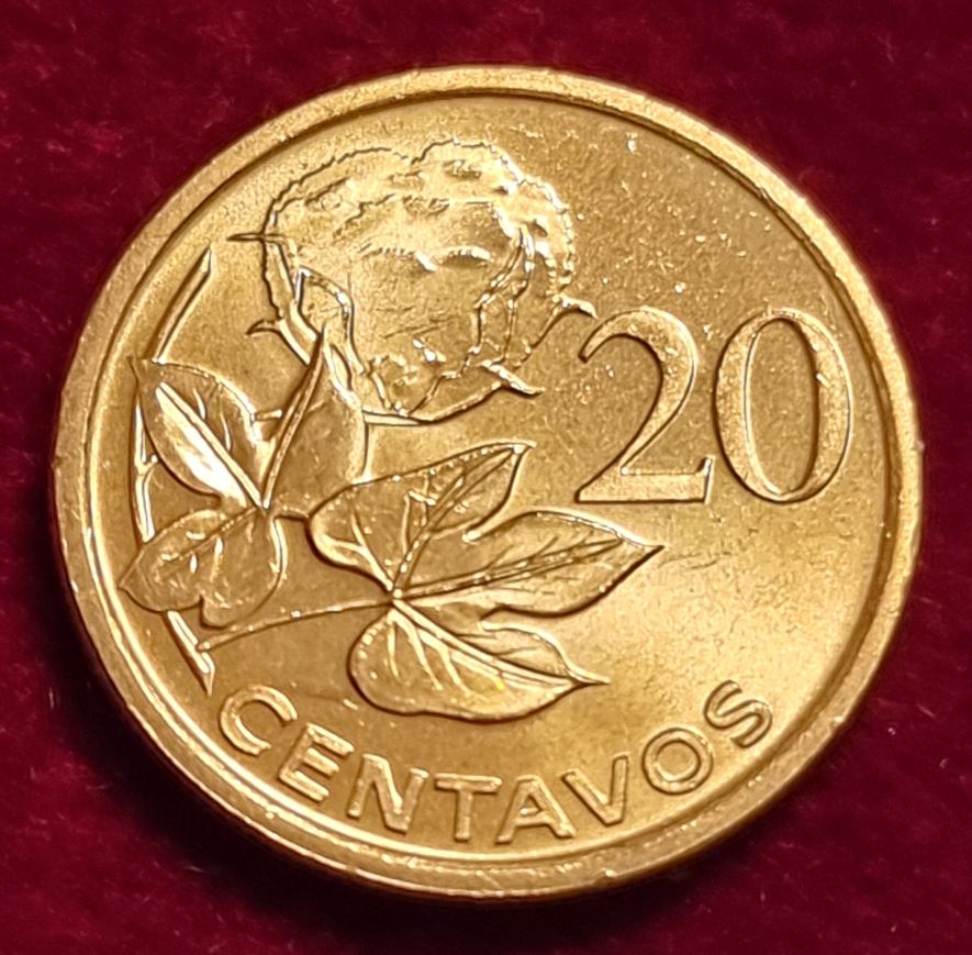  14297(1) 20 Centavos (Mosambik / Baumwollpflanze) 2006 in UNC ..................... von Berlin_coins   